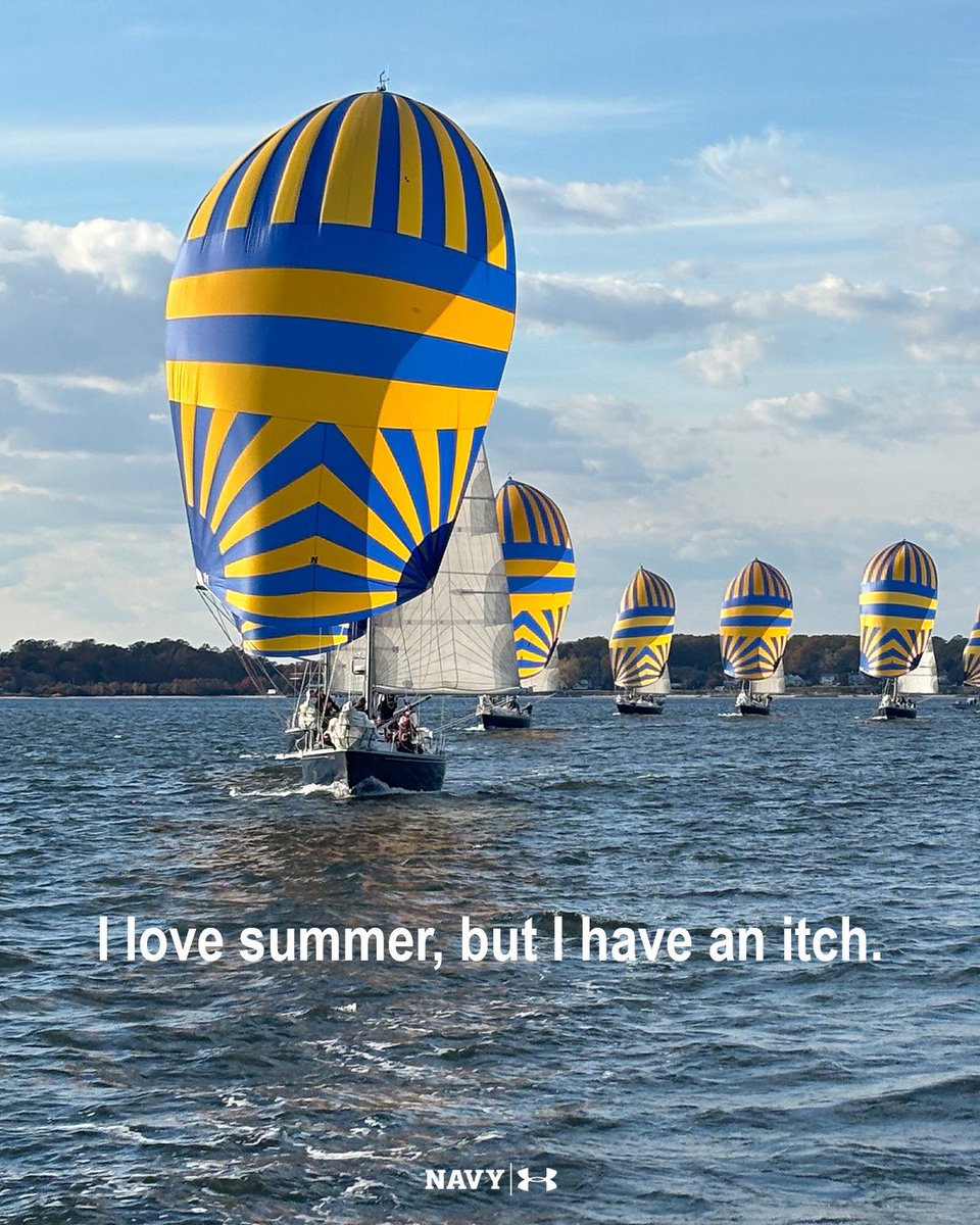 NavyAthletics's tweet photo. Summer is winding down…

#GoNavy https://t.co/QyFl68hIc3