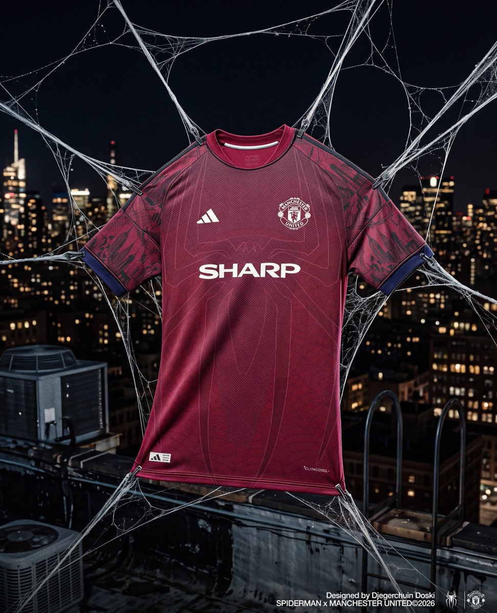MUnitedEs's tweet photo. Spiderman x Manchester United 🕷️🔴

ESTO ROMPERÍA INTERNET 🤯 https://t.co/9NcMXFDfkU
