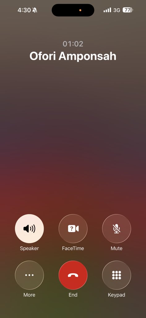 kwadwosheldon's tweet photo. Legendary call wai 😃 https://t.co/N1scI6DRrm