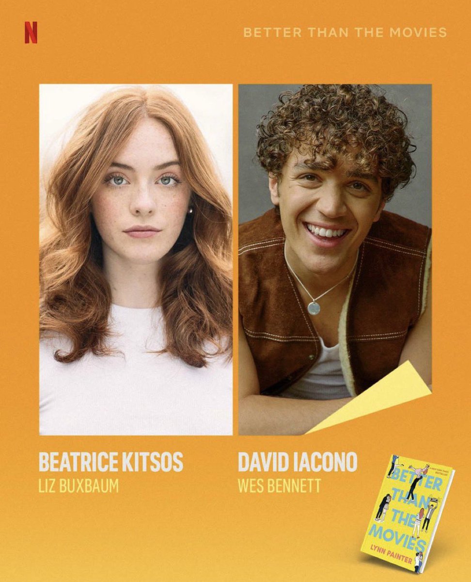 BeaKitsossBR's tweet photo. FINALMENTE! 🚨 

Beatrice Kitsos é a nossa Liz Buxbaum na adaptação de Melhor do que nos filmes para a Netiflix. QUEM AMOU A NOTICIA?? https://t.co/HhWq3XmGBR