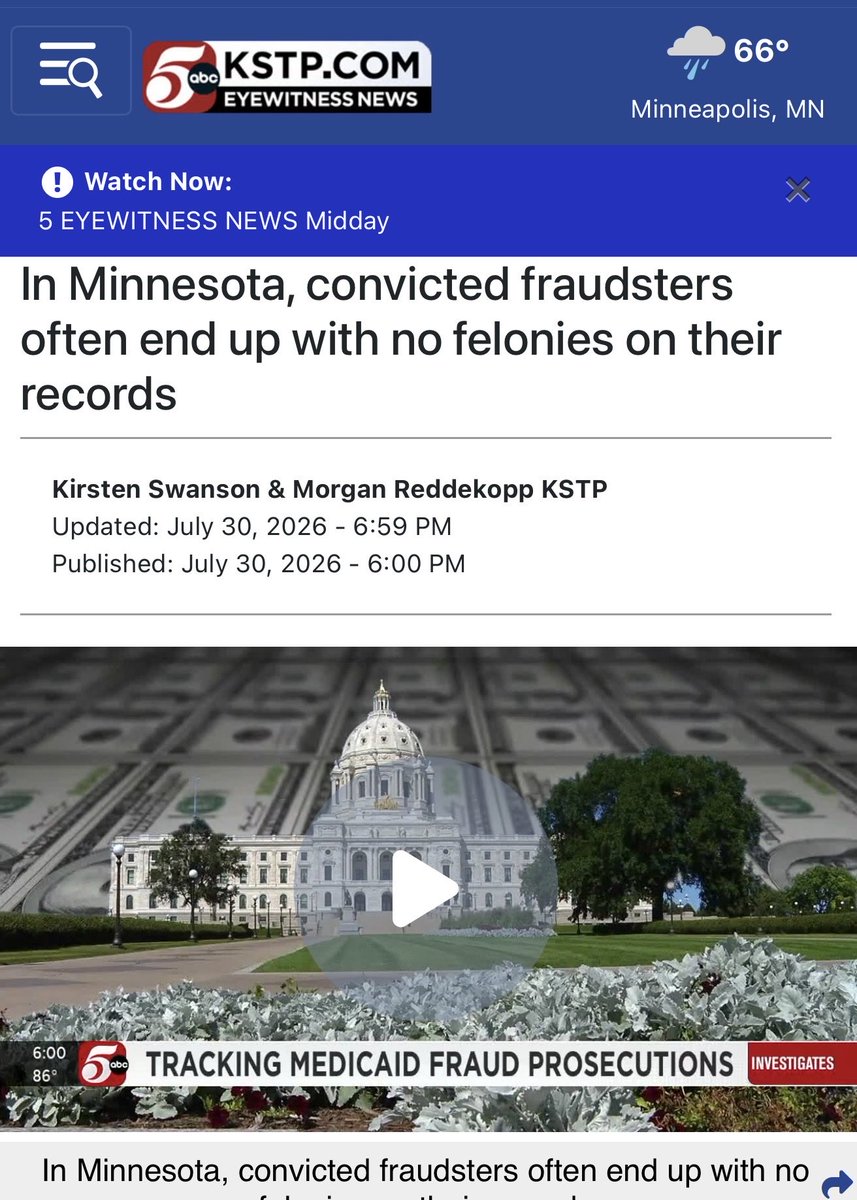 mnsrc's tweet photo. “Plea agreement and sentencing documents revealed nearly 80% of the offenders received sentences that would reduce or dismiss the felony conviction after probation.” https://t.co/5Azf1T9goM
