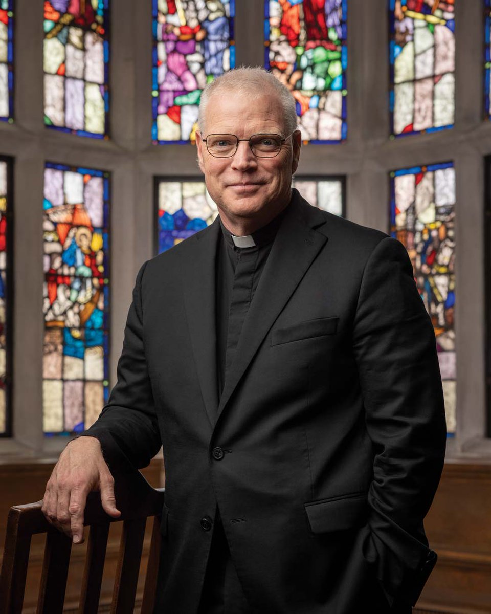 BostonCollege's tweet photo. With the Feast of St. Ignatius upon us, we begin the next chapter in Boston College history as John T. “Jack” Butler, SJ, begins his tenure today as Boston College's 26th president. https://t.co/vRl994oyVc