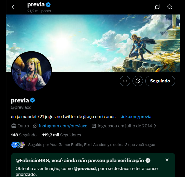 FabricioRKS's tweet photo. @previaxd Steam e é isso ai https://t.co/vYS8KqVwG4