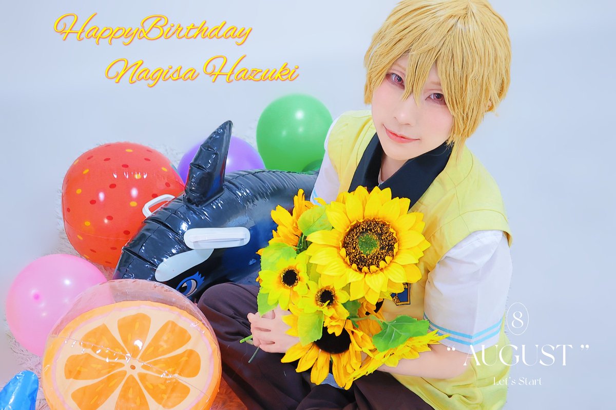 hina_cos323's tweet photo. ⚠︎︎cos. Free! 🐧💛

── HAPPYBIRTHDAY
                          Nagisa Hazuki ──

 #葉月渚生誕祭2026
 #葉月渚誕生祭2026 https://t.co/cCzR7KkdHG