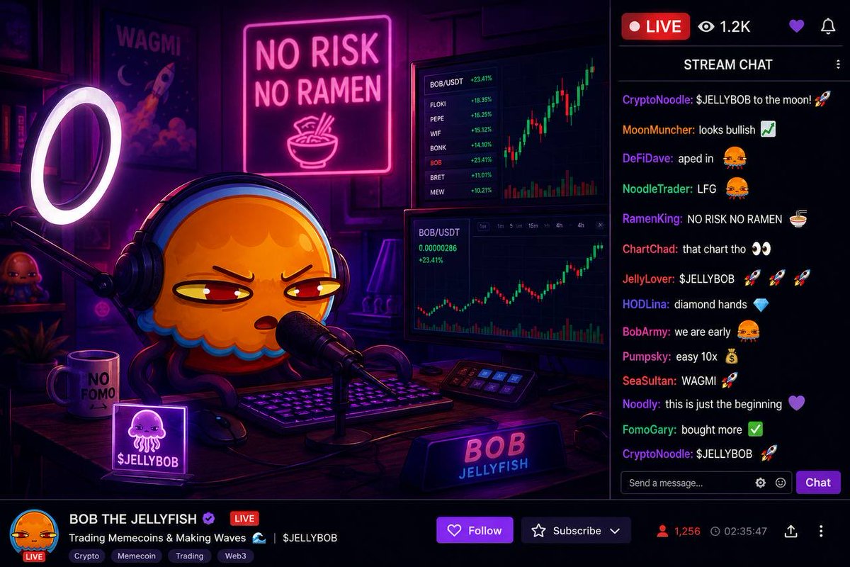 BOBtheJELLY's tweet photo. @telegram $BOBJELLY https://t.co/CPb4NQnell