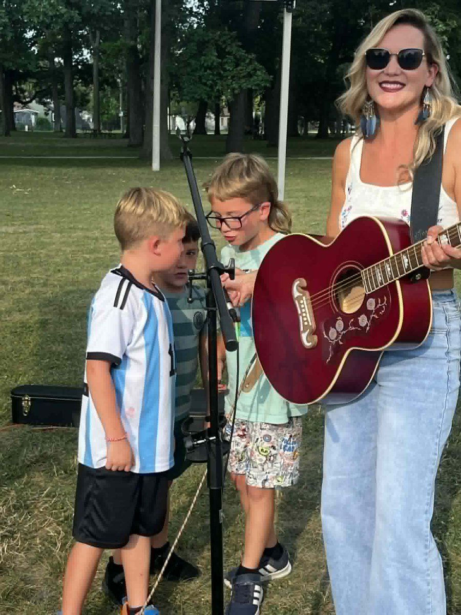 drewdilkens's tweet photo. Summer evenings don't get much better than this. What a wonderful night at Neighbourhood Nights at Mic Mac Park! Families gathered to enjoy a fantastic performance by Northern Muse, while kids played, neighbours reconnected, and everyone settled in to watch "Encanto." It was another evening filled with laughter, music, and the kind of simple moments that make summer so memorable. Thank you to everyone who participated in another great Experience Windsor event!