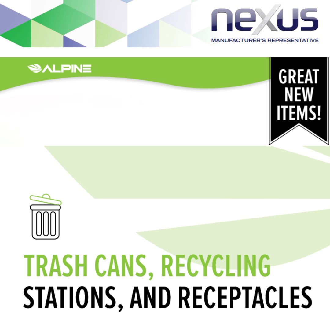 nexus_salesmark's tweet photo. text Alpine Industries delivers durable, all-weather receptacles designed for security, efficiency, and long-term performance across commercial spaces. customerservice@nexus-now.com.  https://t.co/QLXiMxVMw1 https://t.co/ERCnGEjKyg