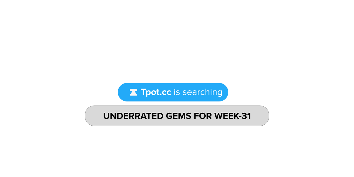 heytpot's tweet photo. we are actively searching "underrated gems” for week 31. put your best work or someone you know who deserves the spotlight https://t.co/R1hSnqY16R