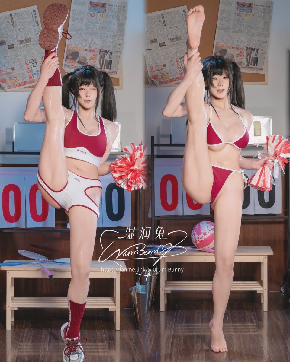 UrumiBunny's tweet photo. 湿润兔UrumiBunny〖26-8月订阅作品〗  

①首席啦啦队员（Head Cheerleader）  
②火影忍者-纲手（Naruto：Tsunade）   
③职场新人无惨-上篇（ The Brutal Life of a Corporate Rookie-Part 1）   
月票专属特典：课后指导（Staying after class）  
  
盒岛：https://t.co/W7WcHMLFIq
Patreon：https://t.co/I6fNDJgTdD
Fantia購入：https://t.co/J4FqibrSdD
Subscription：https://t.co/wtBKnMMb9y