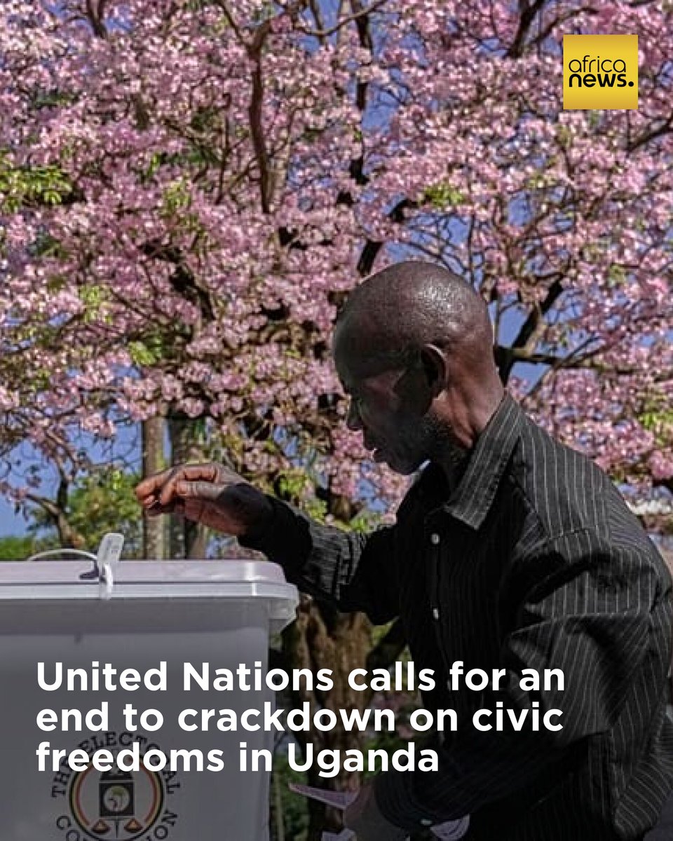 africanews's tweet photo. Its human rights office says restrictions on civil liberties are creating fear among opposition supporters, journalists, activists, and civil society groups.
➡️ https://t.co/hQB5qx72lw https://t.co/fI52aShd1c