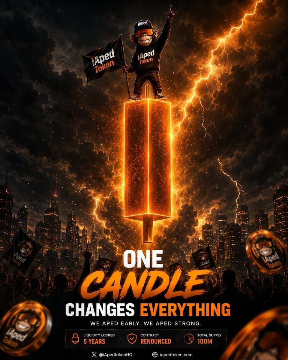 BigChadHQ's tweet photo. BUY And HODL $IAPED 

BUY And HODL $IAPED 

BUY And HODL $IAPED 

0xAA091C8bd5bded850a78F1cf72d5029b19459237 https://t.co/lrd5cpnugs