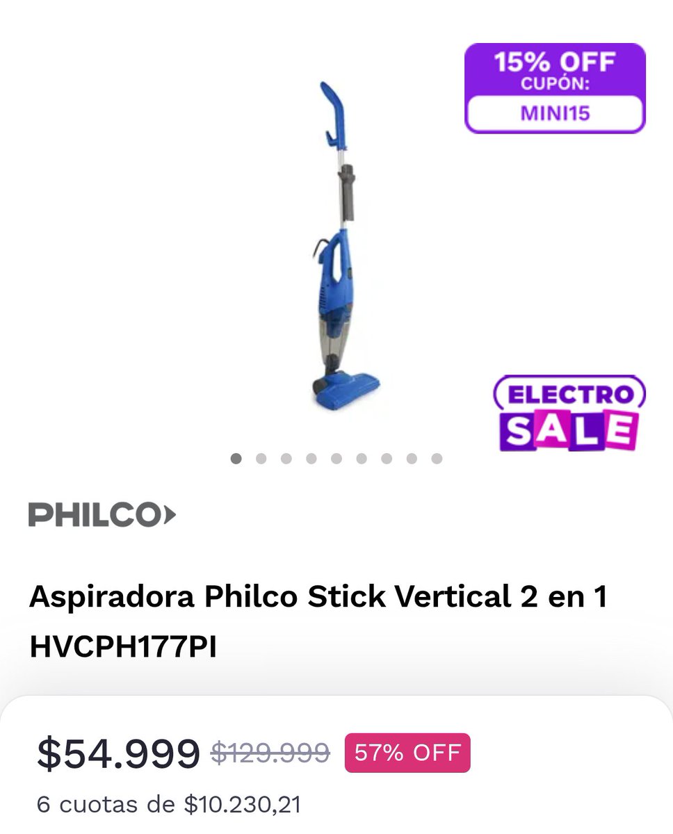 AhorrandoAndoAr's tweet photo. EMPEZÓ EL ELECTRO SALE en FRÁVEGA con hasta 40% OFF y hasta 12 cuotas sin interés 🔥🔥🔥

Hoy viernes hasta 12 cuotas sin interés con Banco Provincia en seleccionados🥳

Electrodomésticos, tecnología y de todo para la casa en promo!!!

Les dejo algunas ofertas copadas que encontré 😍

Les paso el link:
https://t.co/AQXPx0B6iL