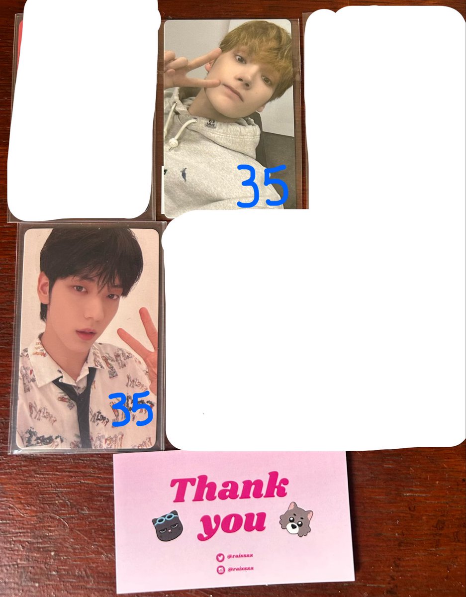 raixszz's tweet photo. VENDO / VENDA DROP

valor + frete (fixo de 15,00)

- envio em ATÉ 2 semanas
- faço desconto levando mais de um
- fbs em @raixszz 

🏷️ kiof kiss of life txt treasure illit everglow boynextdoor bonedo kpop photocard soobin minju woonhak jaehyun belle natty julie haneul kai bnd https://t.co/iiouYaqtiD