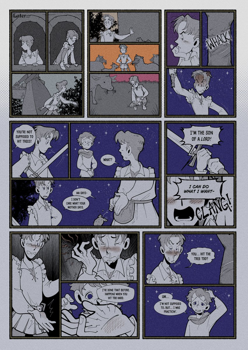 putrecabra's tweet photo. let's go toad hunting! #kcd comic commission for @/puttlefish on tumblr! they wrote the adorable script/outline ^^ tysm again!!
please enjoy 👶🐸💛 #kingdomcomedeliverance #kcd2 https://t.co/EzGNS6Ll1q