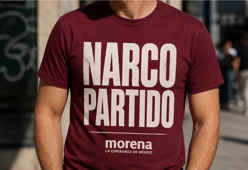 LOVREGA's tweet photo. Los ciudadanos podemos seguir llamando a Morena NARCOPARTIDO sin temor a consecuencias legales. 

Ya lo saben: a darle. https://t.co/x4uIvROO07