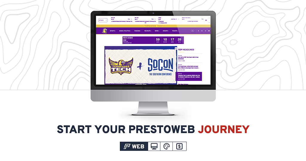PrestoSports's tweet photo. Ready to upgrade from your Legacy or 1.0 site? PrestoWeb 2.0 ensures your athletic site is delivered fully ADA Compliant. Upgrade today: https://t.co/miKFrmpRIJ #PrestoWeb #UpYourGame https://t.co/iEWw7GXPKl