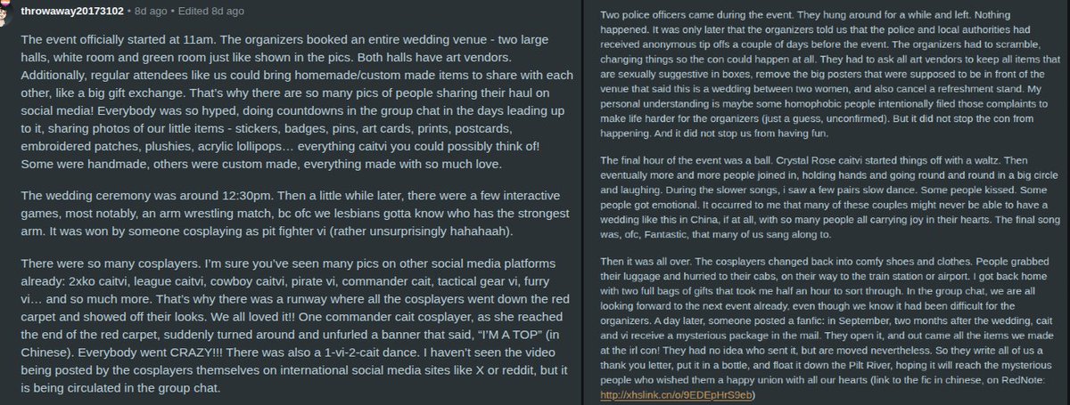 stillcaitvi's tweet photo. 🧵 More information about the #CaitVi only event in Hangzhou!

One of our fellow fans recently shared their experience during the CaitVi only event and we had to share with CaitVi nation

Check out the breakdown down below 👇 https://t.co/k4Dm28iOgh