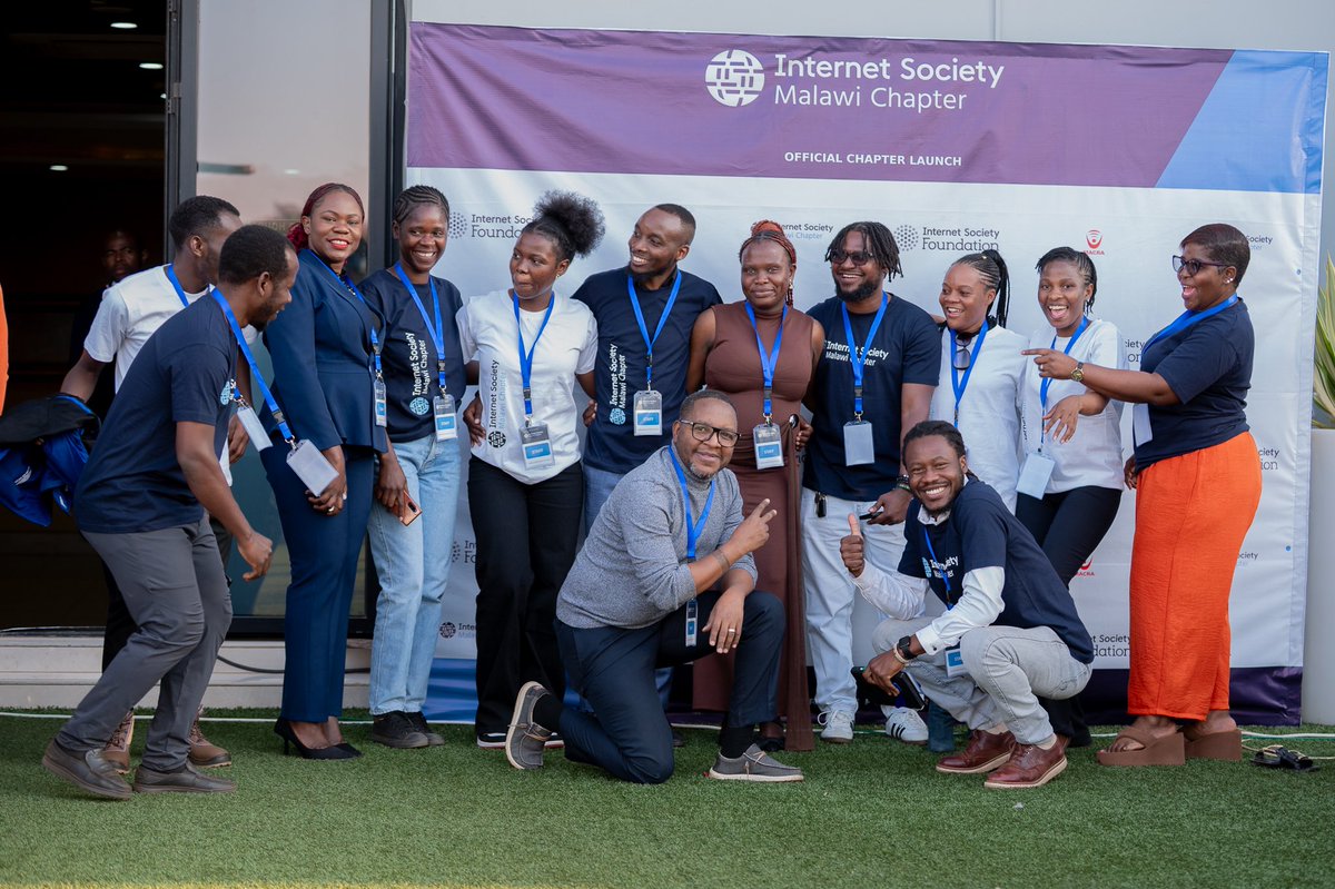 MwNOG1's tweet photo. The faces behind the movement! 🌐✨
Tonight marks ISOC Malawi Chapter to bring open, secure, and accessible internet to our local community.
#InternetForEveryone #ISOC #TechForGood #DigitalInclusion #CommunityFirst https://t.co/cH1Q861NgA