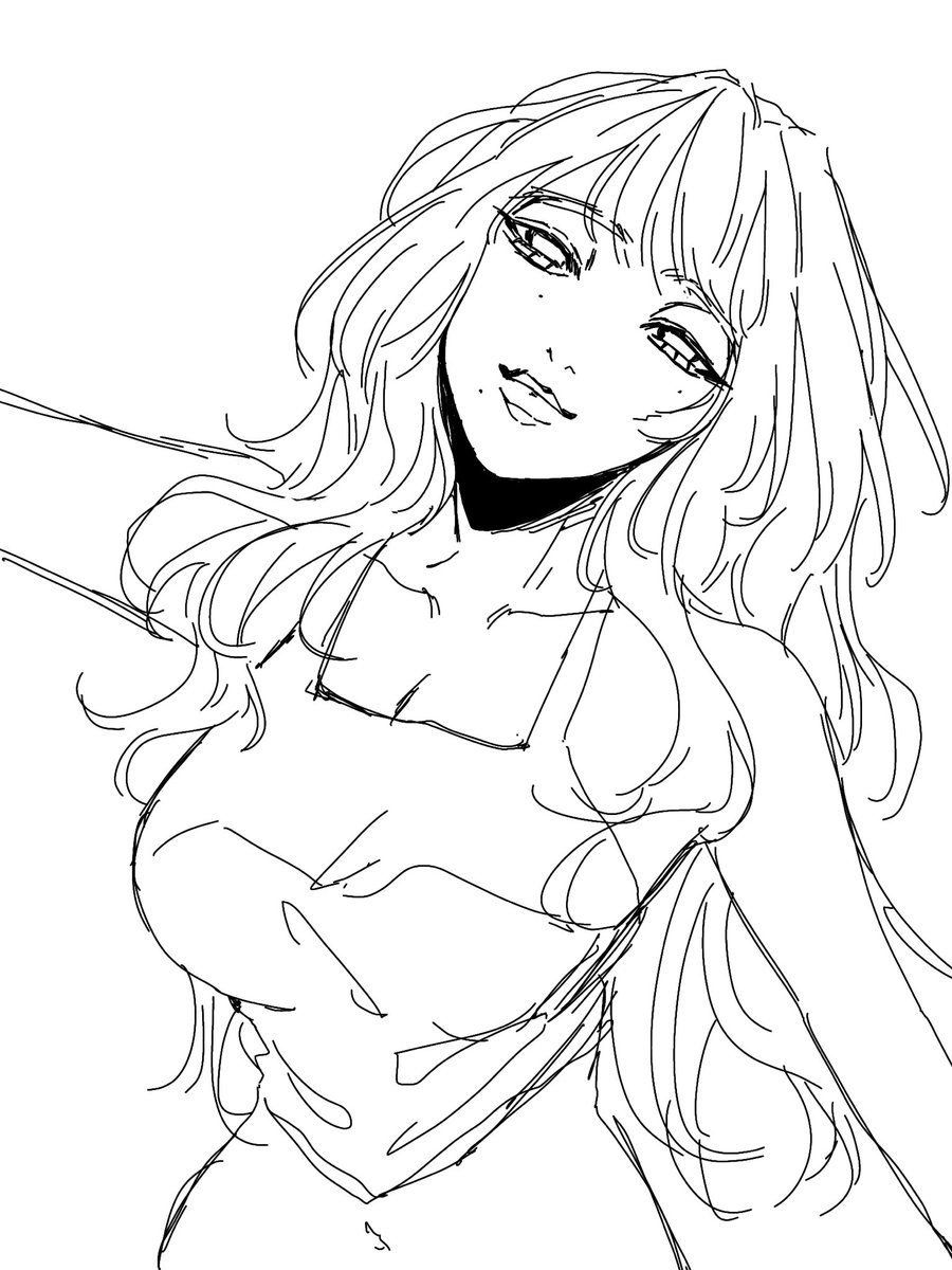 crazyman_old's tweet photo. ギャル描こうとして諦めた酔った https://t.co/UEFvNM1hc8
