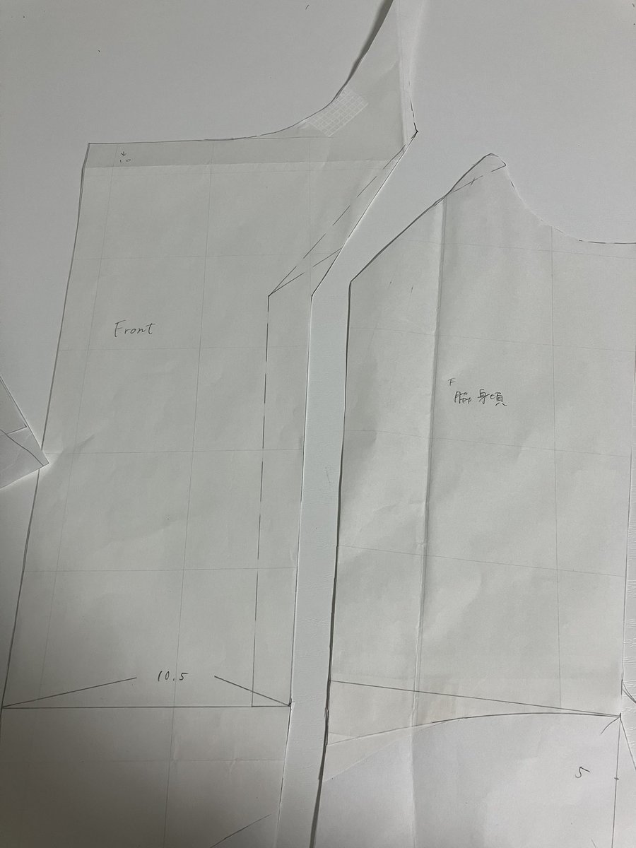 onigiri_0551's tweet photo. なんと既製品ではなく1枚の布から作り始めております… https://t.co/ARI0uw16ZV