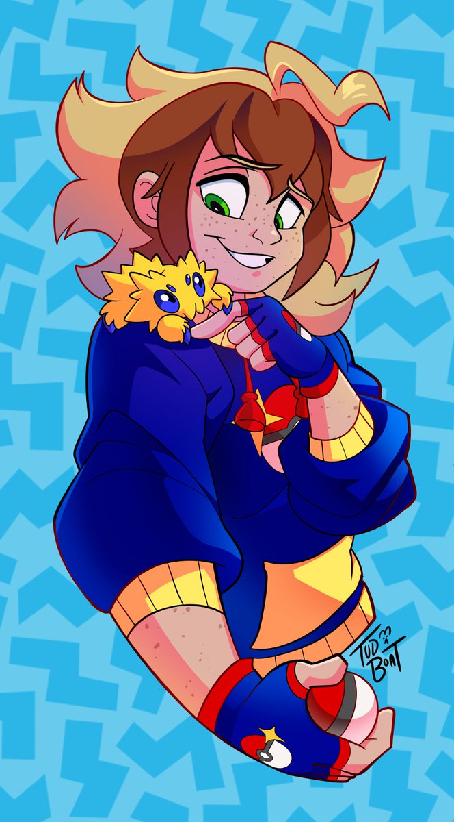 tud_boat's tweet photo. Artfight attack for my cousin's Pokemon OC! Joltik might be the cutest spider ever. 
Also last day of Artfight aaaaaa time to scramble on my backlog. 

#artfight #pokemon #pokemonoc https://t.co/jcnbBuOXLu