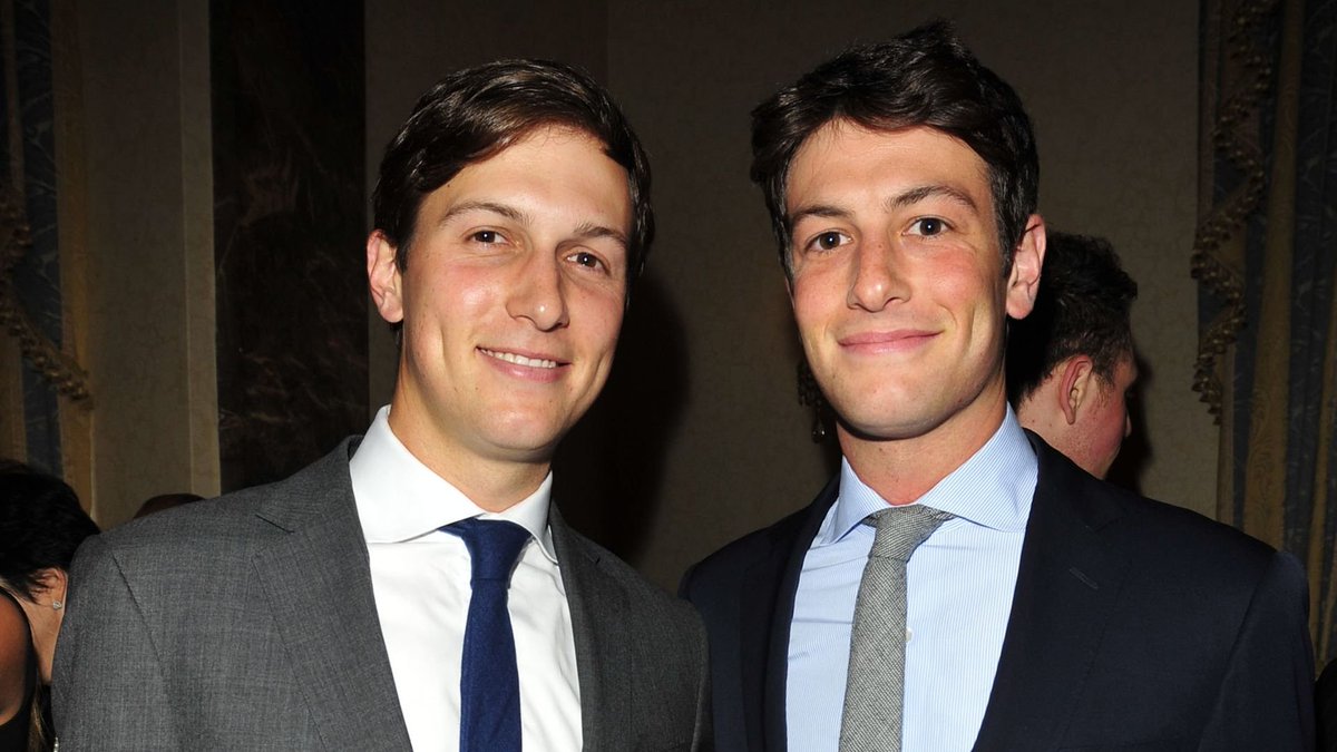 BNetanyahood's tweet photo. Meet Joshua Kushner. He is Jared's younger brother. He owns Thrive Eternal, the company trying to lead the purchase of 20% of @FIFAcom's balls. Now you know why Infantiletino is so close to my Donnie. Those balls are mine. https://t.co/Fk3rtfUyuz