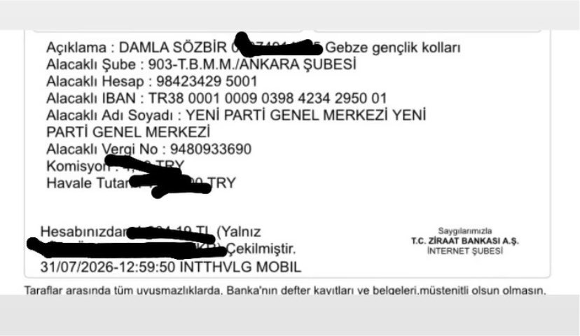 ddamladrop's tweet photo. 24 yaşında bir Türk genciyim.
Henüz bir iş bulamadım. Bugün sahip olduğum tek gelir, biriktirdiğim harçlıklarım. Buna rağmen harçlığımın bir kısmını Yeni Parti’ye ve hayalini kurduğum geleceğe bağışlıyorum.
Benim de çorbada bir tuzum olsun 
yolumuz açık olsun
@eczozgurozel https://t.co/hiRSnV1pfU