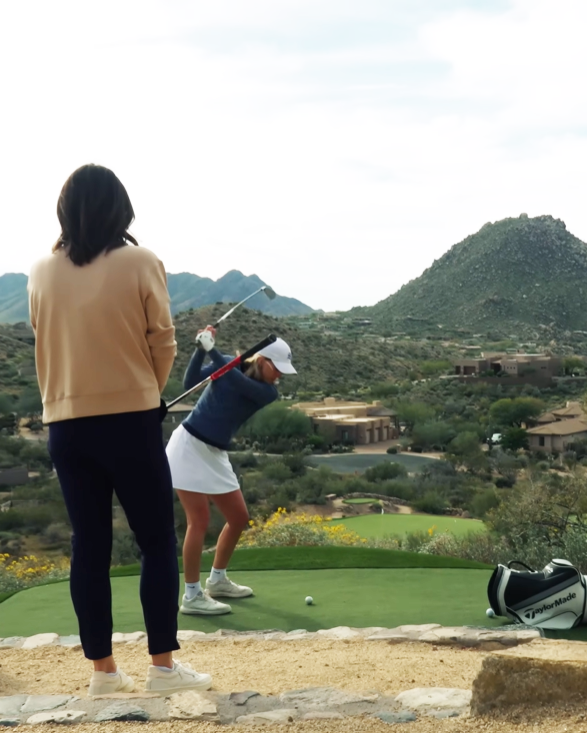 PGA's tweet photo. With the help of her PGA Coaches, Hannah Got Good at Golf.
#ThankaPGAProDay | @StAndreGolf https://t.co/N5hk6UPVg2