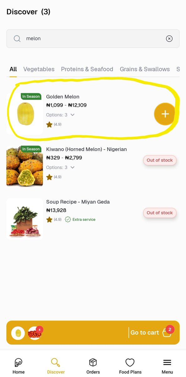 PricePally's tweet photo. @JDonTigre Plot twist, Jay 🥹... procurement team saw your tweet and jumped on it immediately! ​🥳 Golden melons are now live and ready to shop on the app/website. 👇 https://t.co/TulDZXEKLQ