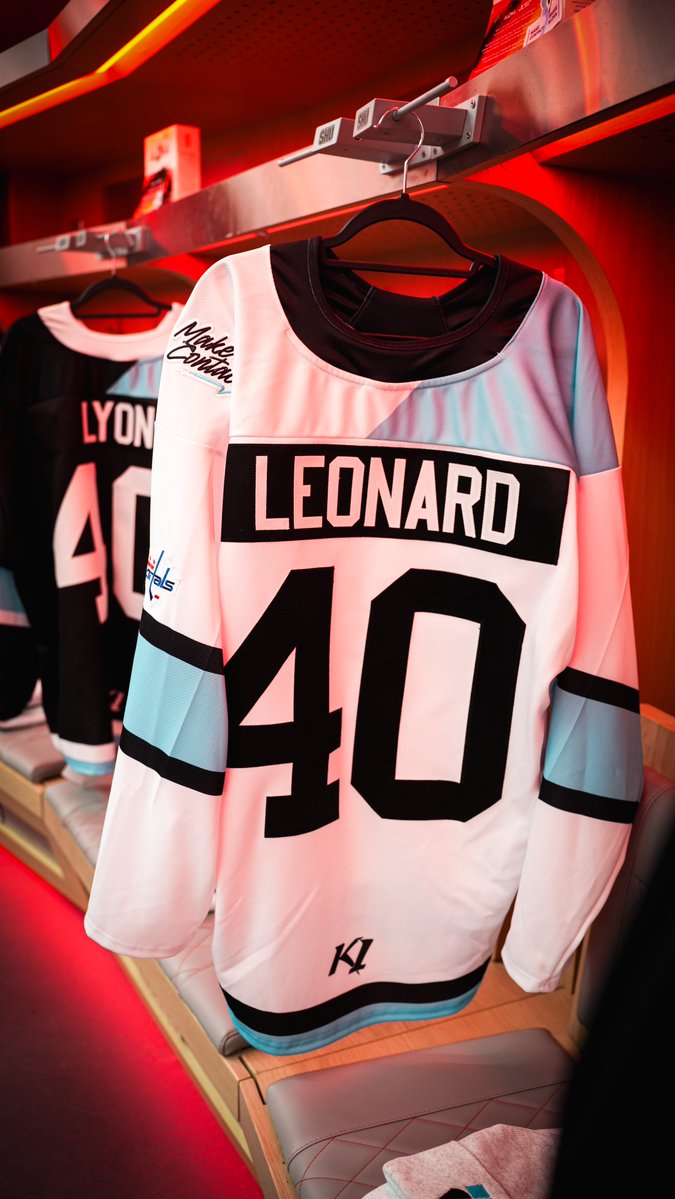 Capitals's tweet photo. Checking in on last night’s Shoulder Check Showcase!

Leno proudly represented the Caps at the 4th annual event, benefiting the #HT40 Foundation in its mission to bring people together through kindness and compassion in memory of Hayden Thorsen. https://t.co/Fh9jlMBFBE