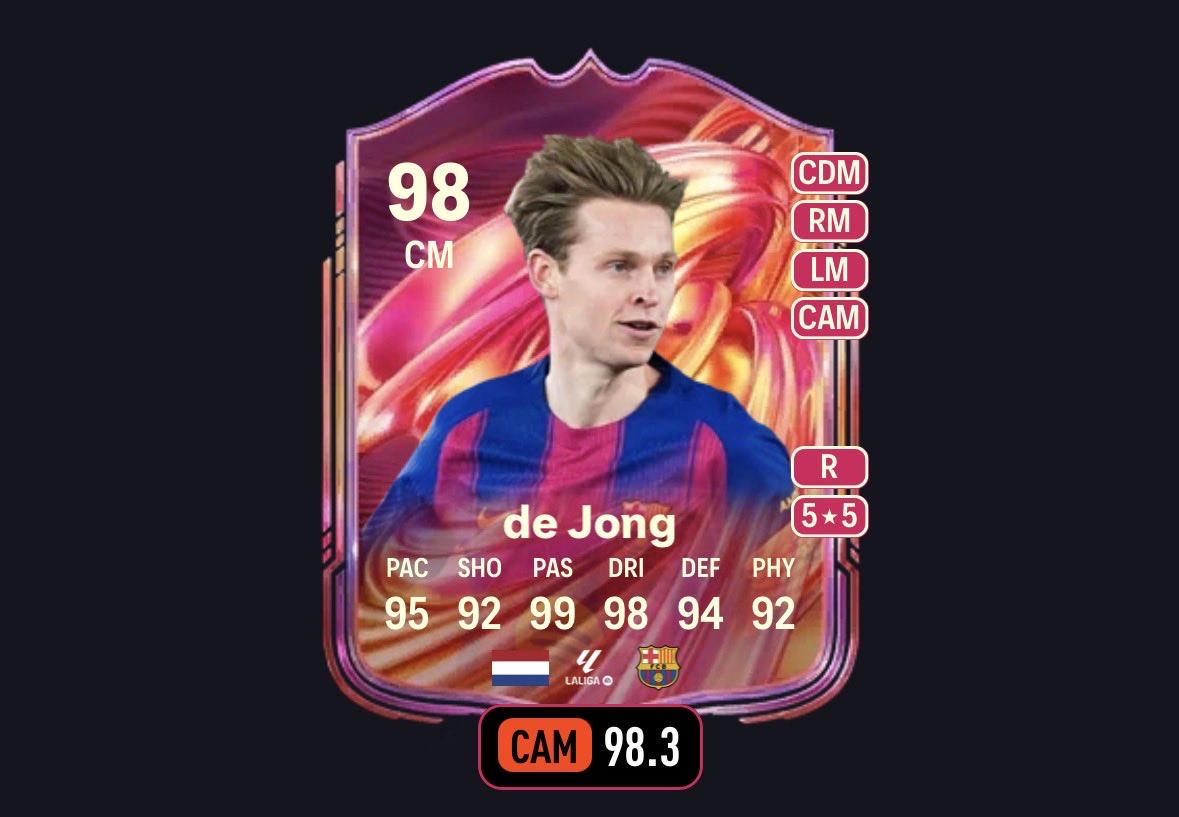 FutSheriff's tweet photo. PM Content

• 🇪🇸 Torres SBC
• 🇳🇱 De Jong SBC
• ⬆️ 84x10 Upgrade
• ⬆️ 85x2 Upgrade
• ⬆️ Futties T1 Pick
• 🧩 Challenge SBC
• 🎯 New Objectives
• 🧪 New Evo

#FC26 https://t.co/8s7nQ69PRu