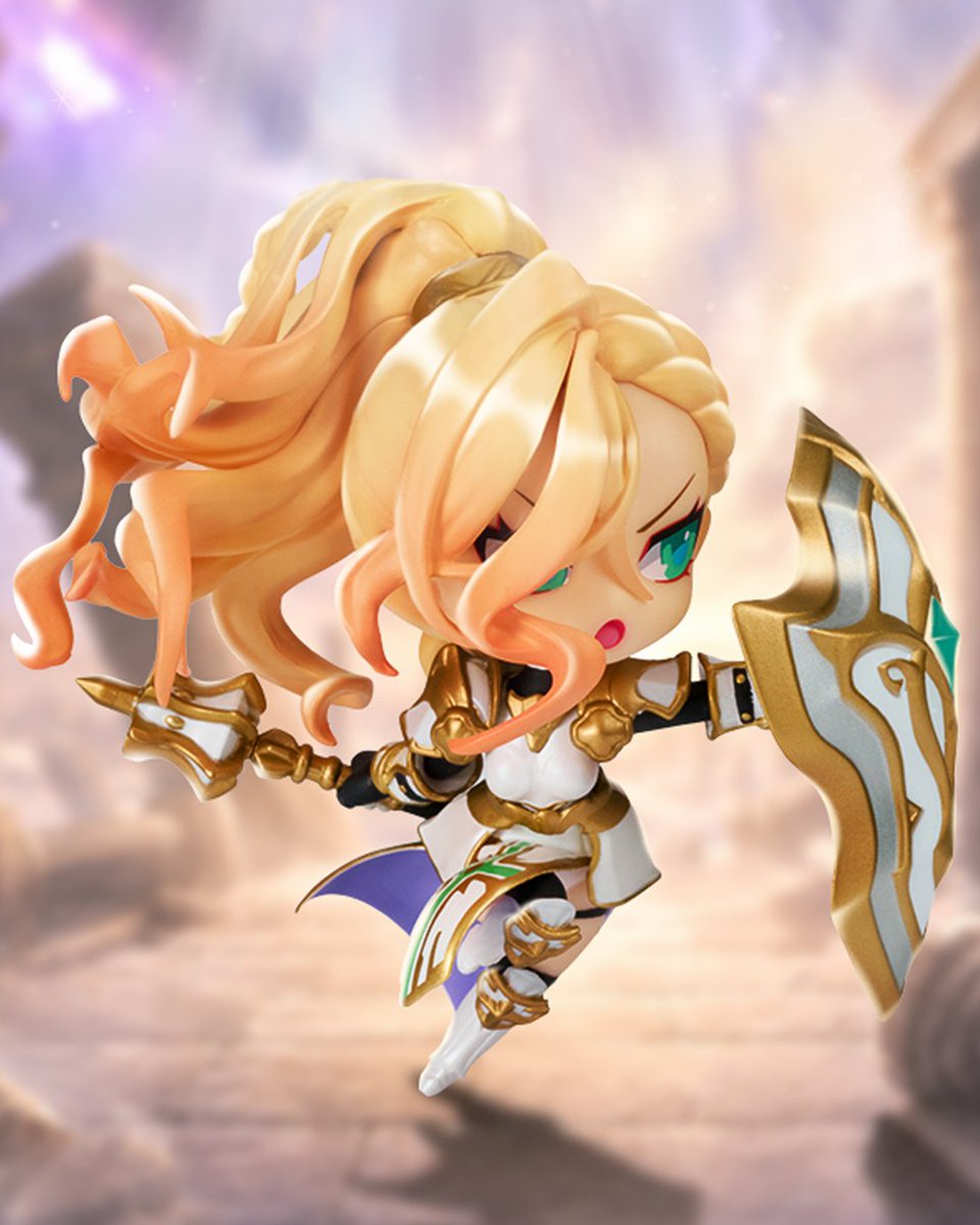 summonerswarapp's tweet photo. Summoners War SD Figure Vol.3 lineup revealed! 🎉
• Paladin (Jeanne)
• Dragon Knight (Ragdoll)
• Occult Girl (Nicki)
• Decadent Shine Archangel (Artamiel)
Available exclusively on the official Com2uS Store starting August 11.
#Figure #SummonersWar #Com2uSStore https://t.co/A3XO4zr8eR