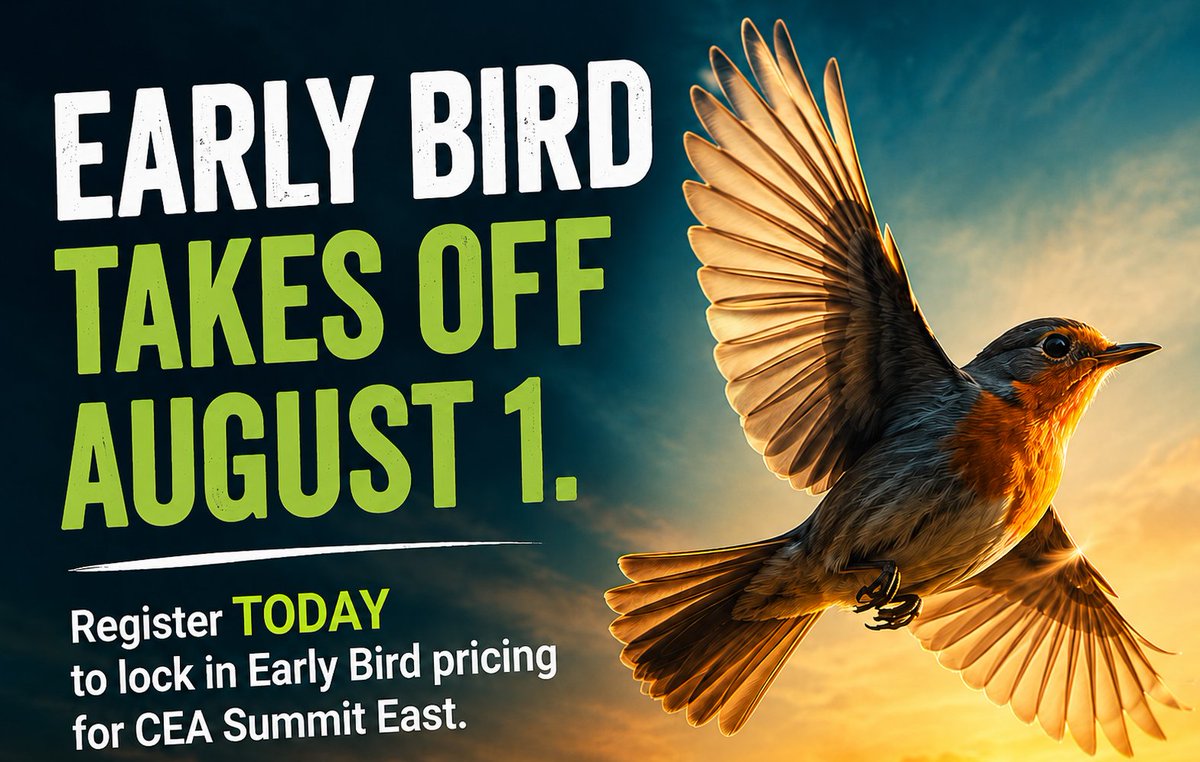 indooragcon's tweet photo. ⏰ Last chance! Early Bird pricing for #CEASummitEast ends at midnight tonight. 
📍 September 15-16 | IALR | Danville, VA
🎟️ Register now: https://t.co/njO7iC7vzZ https://t.co/7160KOsESm