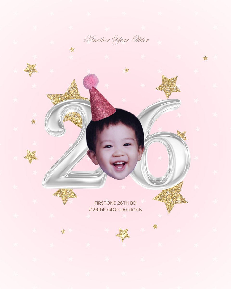 FalliginLove_'s tweet photo. Happy Birthday เฟิ้ดเฟิ้ด  ขอให้เฟิ้ด มีความสุข กินอิ่มนอนหลับอยู่เสมอ ขอให้แข็งแรงทั้งร่างกายและจิตใจเลยนะ ร้ากกกก 🤟🎂🎉🎊
FIRSTONE 26TH BD
#26thFirstOneAndOnly https://t.co/KKBQ3KRQpr