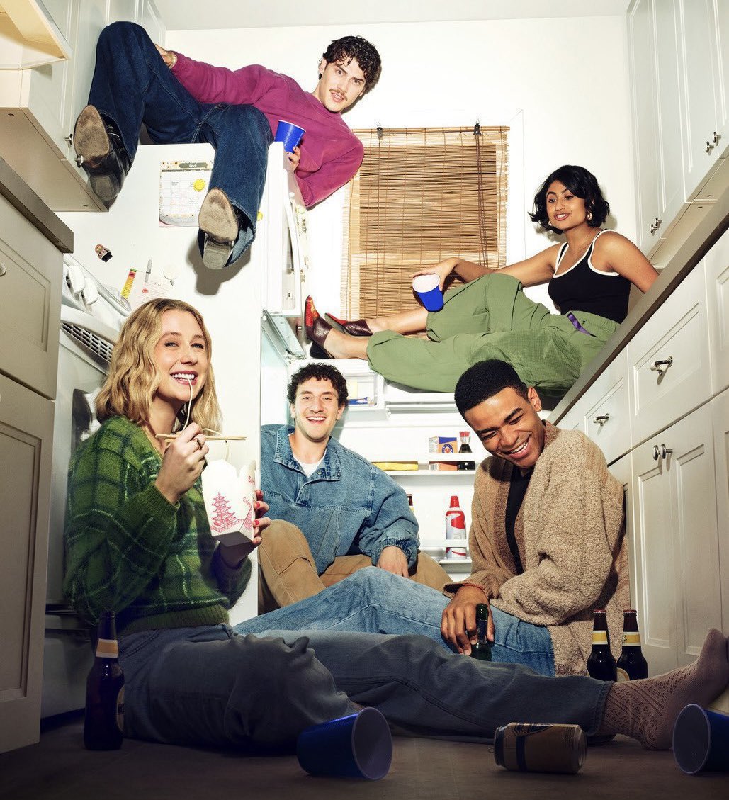 FilmUpdates's tweet photo. A special prequel episode of FX’s ‘ADULTS’ is now on Hulu.

About the day the friend group met Paul Baker. https://t.co/QLyNsZZzhx