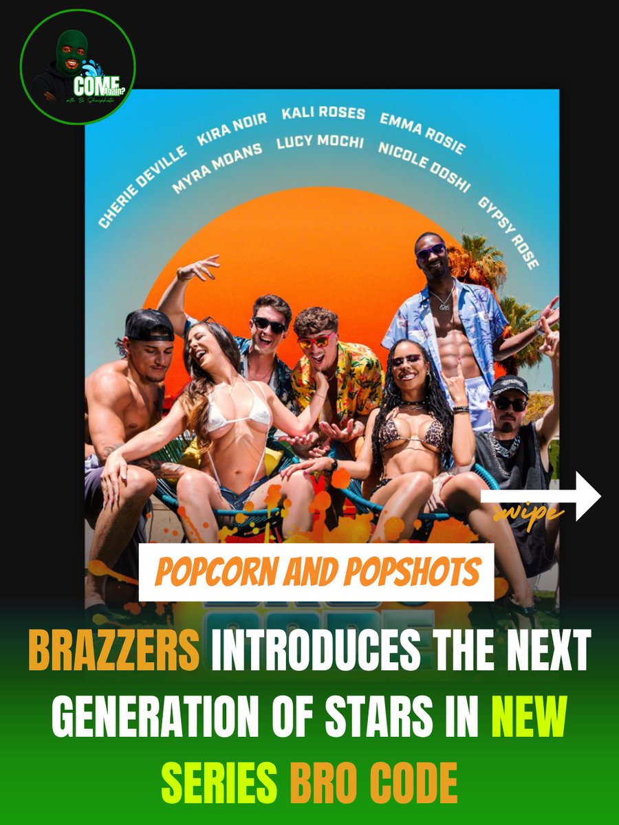 comeagainthepod's tweet photo. According to Brazzers, the four-part series is designed to spotlight the company’s next generation of performers while pairing them with some of its biggest names. Episodes 1 and 2 are available now, exclusively on Brazzers.

📸: @Brazzers https://t.co/L4LnqlgOXL