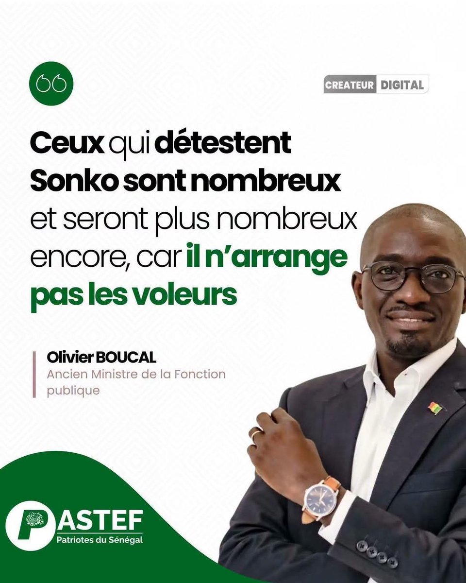 Rassoul__ly's tweet photo. 📌🚨 Les termes d'Olivier Boucal , « Sonko mo tegu fitna sathie yi »  🎙️❤️‍🔥❤️ 🇸🇳 https://t.co/yAde0mBwIP