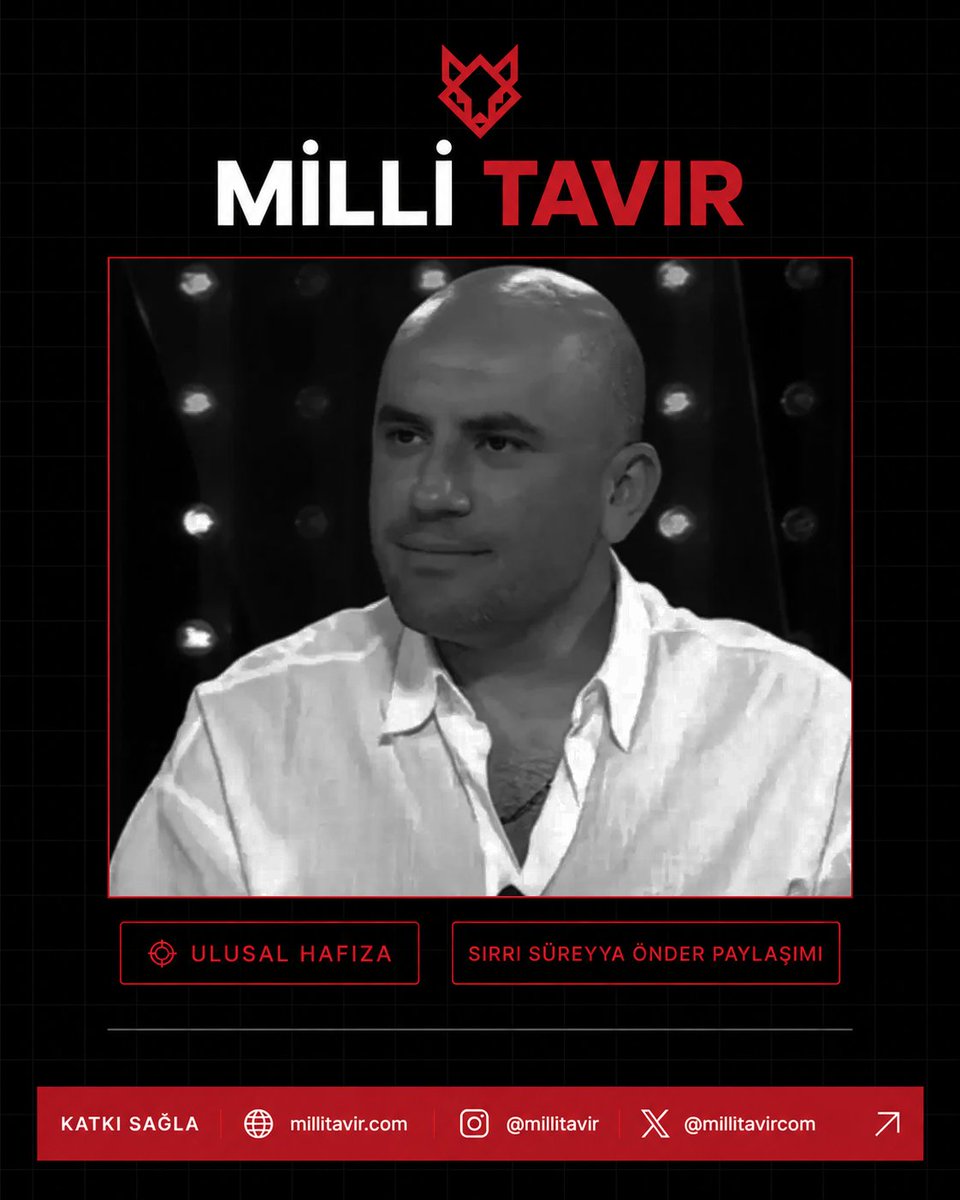 millitavircom's tweet photo. Giray Altınok, İnstagram gönderisinde Sırrı Süreyya Önder'i andığı için arşivimize kaydedilmiştir. Tüm arşiv listesi için https://t.co/G578z1q3R5 https://t.co/QSHrIDqxYP