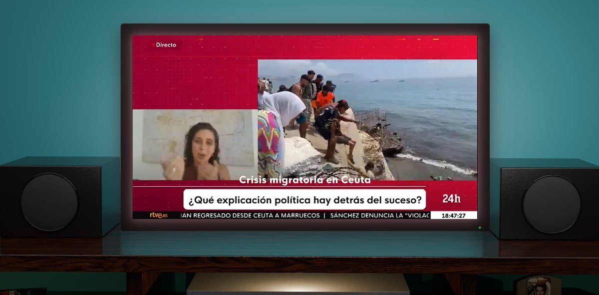 StriderMJ's tweet photo. Interesting to see how the Spain's Ceuta crisis is being covered by different European agencies. 
You might catch a glimpse of it on my European channel surfing app. A 'news-exclusive' mode has been made available for now as well.

https://t.co/PUtSQQrHRE https://t.co/mD1TOm7LAa