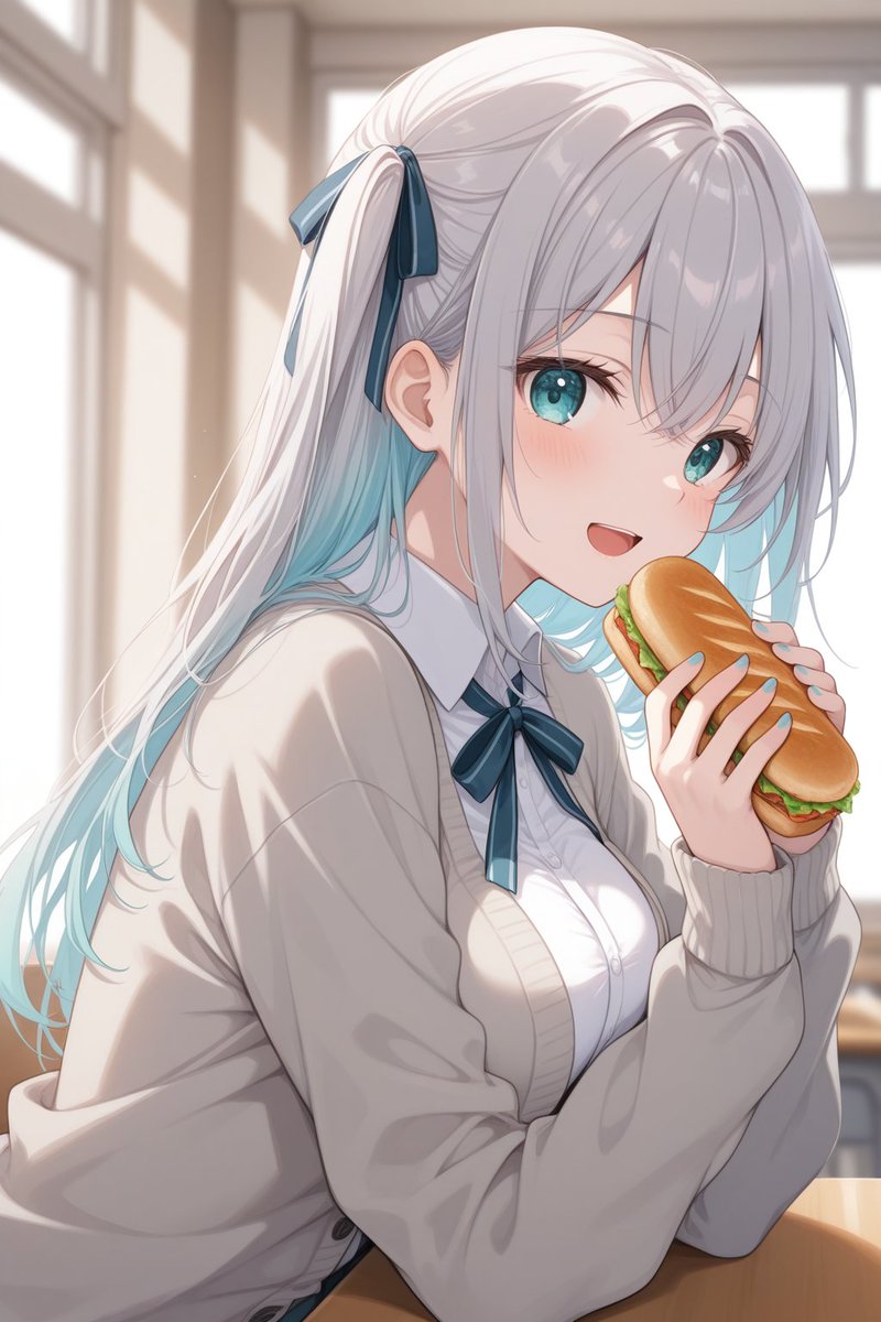 yuikaaiart's tweet photo. 一緒に食べよ？
先輩となら、いつもの昼休みも特別になりそうだよ～ https://t.co/XOxQQbKZqo