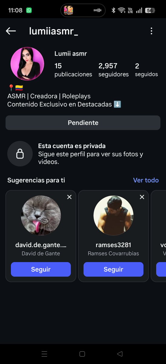 erick_lope40393's tweet photo. @Lumiiasmr 
hola te annie lamento lo del YouTube la verdad eras la voz que ponía cada noche pero soy tu fan, me encanta tu voz y tú contenido, ya te empecé a seguir  en instagram bueno quiero decirte que me encanta todo de ti y el tu contenido saludos. https://t.co/gV86FrYoPo