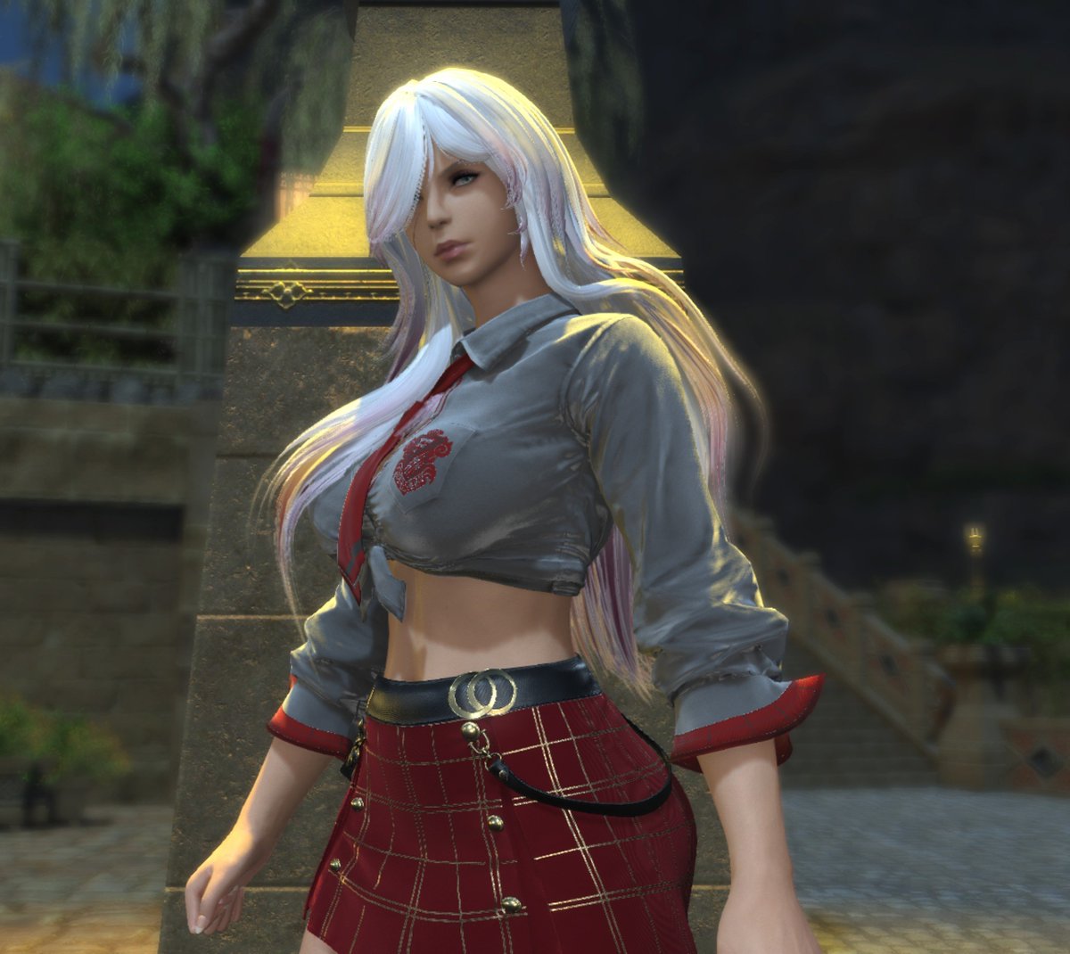 DawnQJanelle's tweet photo. Hmm? Is there something wrong with my uniform? I think it looks just fine~

Outfit by the lovely @KatamiCarver and you should give her love! https://t.co/eX6s5eC6dP