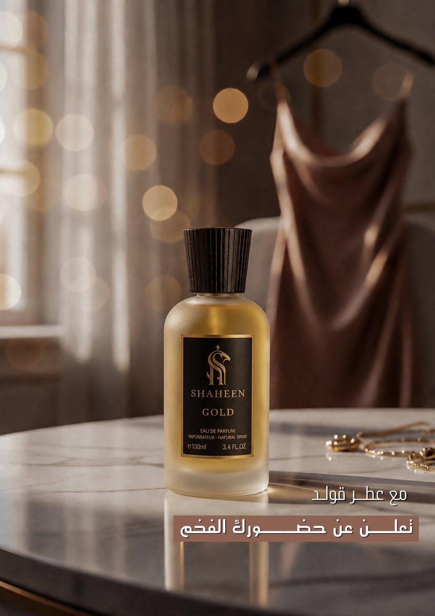 SH_n255's tweet photo. مع عطر قولد .. تعلـن عن حضورك الفخم ✨
#شاهين 
—
https://t.co/JGljvl4ANM https://t.co/eWvJAvzLaO