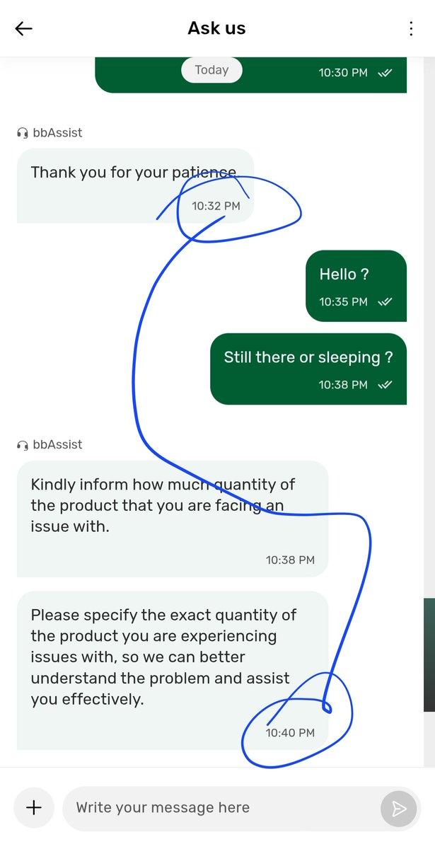prabhak1589883's tweet photo. @bigbasket_com these are the order details and at this time I am still waiting on the help page where your representative just making me to wait for eternal .
I am not there to entertain your representative. I can't explain everything from start for new representative. https://t.co/KnVTTLMYad