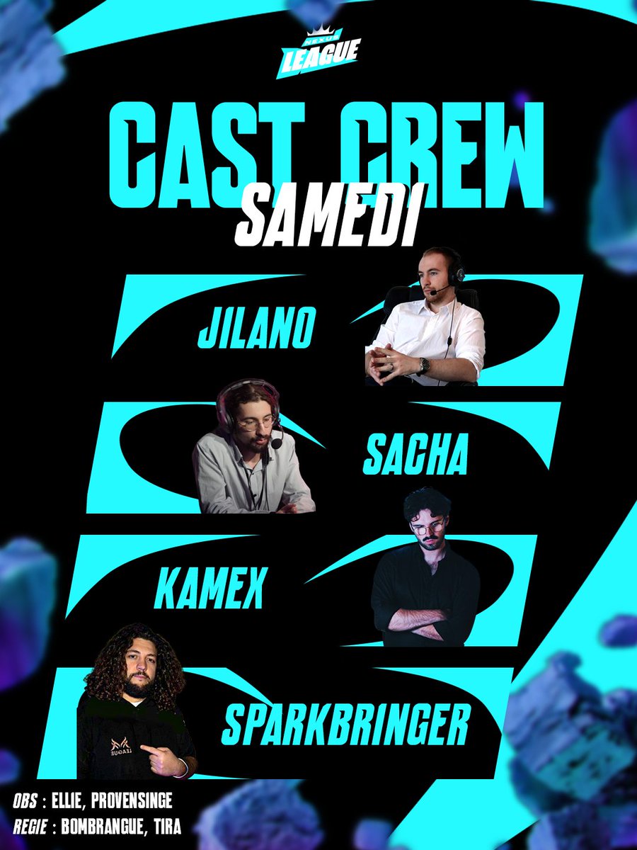 TSK_League's tweet photo. On se retrouve à 12h demain pour la Week 3 de la Nexus League ! Au cast :

Samedi : @jilanocast @mffrsacha @Kamex_House @Sparkbringer_

Dimanche : @Kamex_House @Sparkbringer_ @Sama_loll @ToskaanLoL

⬇️ Staff en réponse ⬇️

Follow @OpenTourFrance pour plus d'infos ! https://t.co/tjQVo0CPOl
