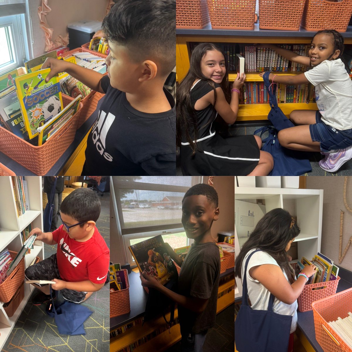 teamarcher18's tweet photo. Today was a BIG day for the #room18family! We opened our classroom library with a book tasting then we went book shopping for the first timeπ #literacylove #growingreaders #wearewayne @CWChamps https://t.co/mDcOAHfRRm