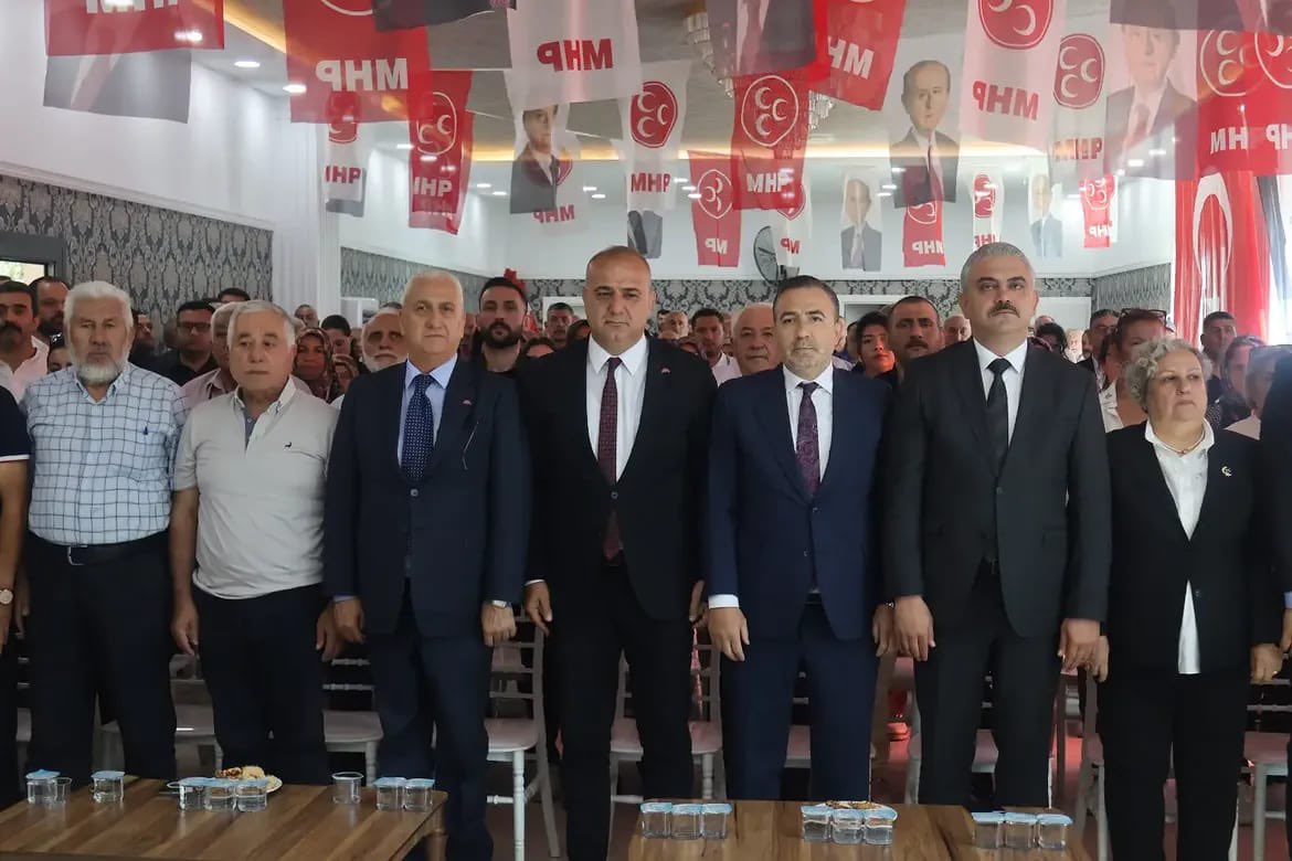 CemTutsoy's tweet photo. 📍Pozantı

Ülkü Ocakları Adana İl Başkanlığı olarak, MHP MYK Üyemiz Seçkin Odabaşı'nın Divan Başkanlığını yaptığı MHP Pozantı İlçe Başkanlığımızın 15. Olağan Kongresi'ne; MHP Adana İl Başkanımız Hakan Yıldırım, MHP İlçe Başkanlarımız, Pozantı Belediye Başkanımız ve Ülkü Ocakları Pozantı İlçe Başkanımız birlikte katıldık.

MHP Pozantı İlçe Başkanı seçilen Sevgi Ayvalı'ya başarılar diliyor, görevi devreden Mehmet Kurtul'a bugüne kadar vermiş olduğu emek ve hizmetlerinden dolayı teşekkür ediyoruz.