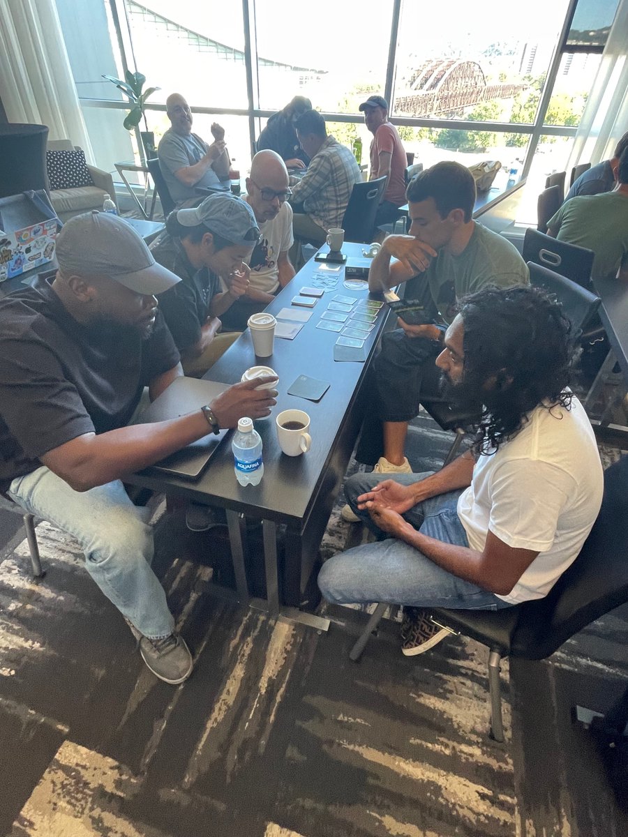 blastpointinc's tweet photo. Every on-site meeting ends with the same question: when is the next one?
After one week we have several camera rolls we'll be reviewing for months.
Special thanks to the events team for making BlastCamp happen! See you in the group chat Monday!
#BlastCamp #Pittsburgh https://t.co/B4R7FJzigl