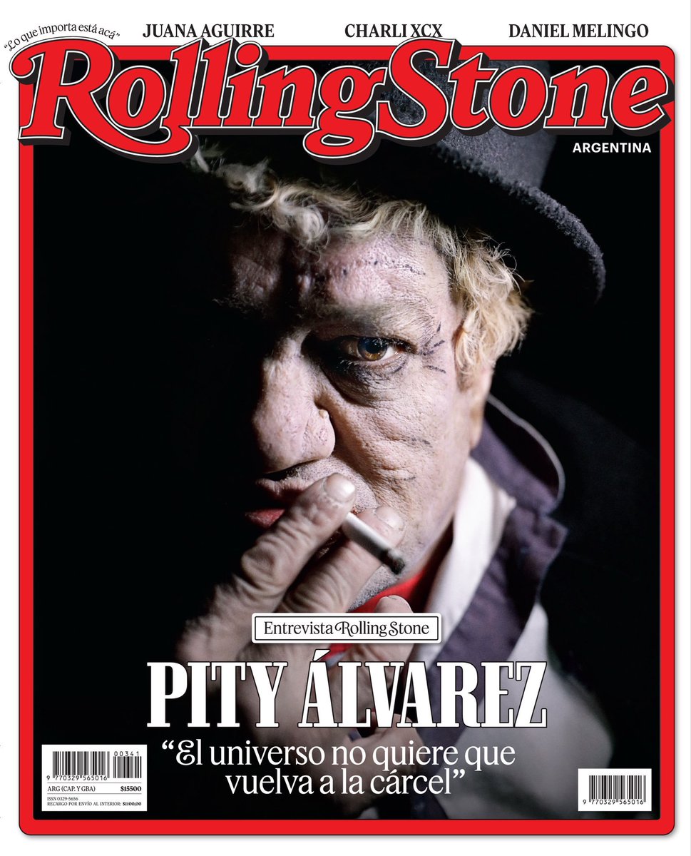 elcancillercom's tweet photo. [ESPECTÁCULOS] "El universo no quiere que vuelva a la cárcel": "Pity" Álvarez, en la tapa de la revista "Rolling Stone". 📸 https://t.co/zj4KdMUnmR