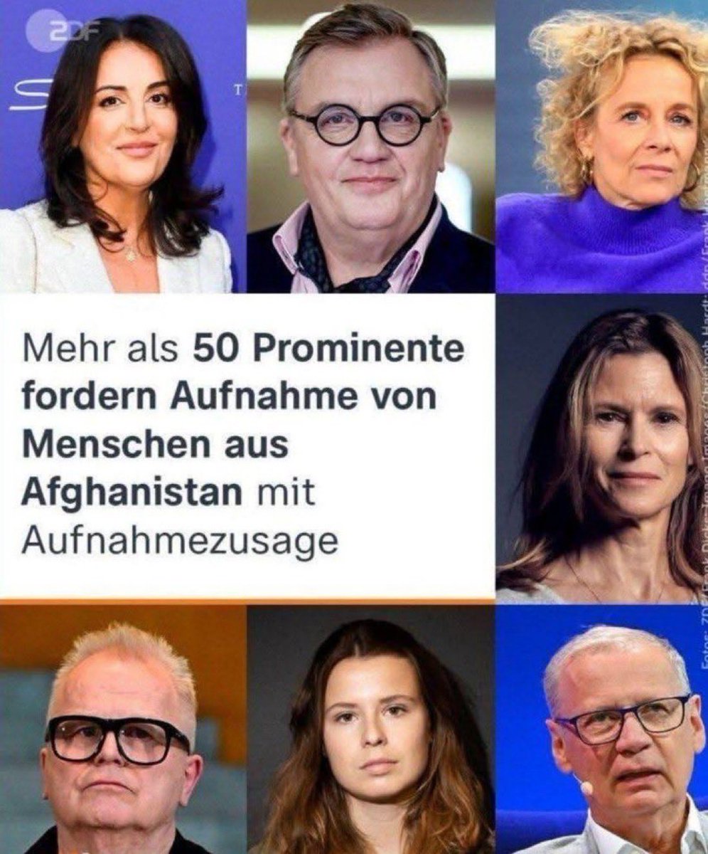 MedienfuzziShow's tweet photo. Bitte das Bild in Cueta verteilen.
Diese Promis haben Platz. https://t.co/lXLTuJZN3N